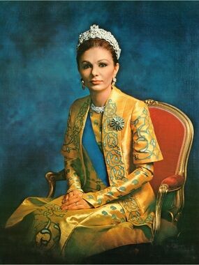 1973 Majesty Queen Shahbanou Farah Pahlavi 8x10 Photo Print